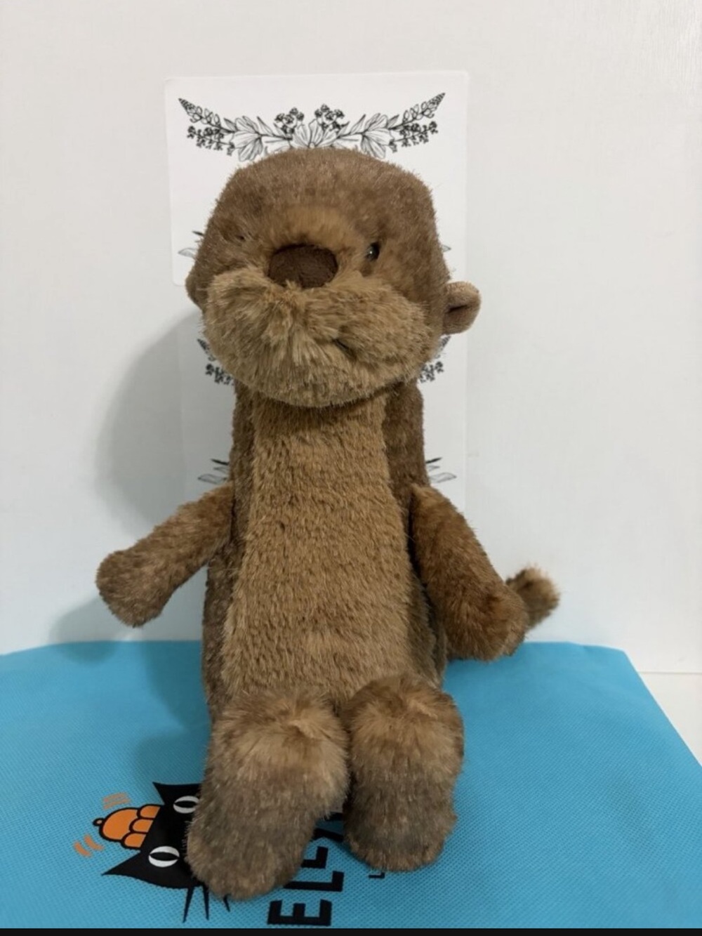 Authentic Jellycat Brooke Otter Plush New With Dust Bag